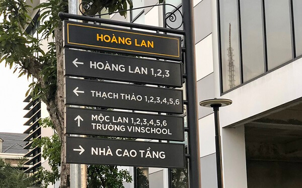 Hệ thống chỉ dẫn tòa nhà